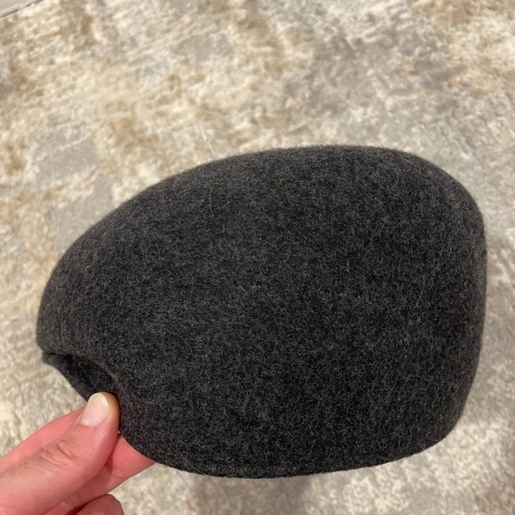 Newsboy Hat Wool S/M Paperboy Golf Gatsby Driver Cabbie Flat Cap Gray NWOT - Picture 7 of 8
